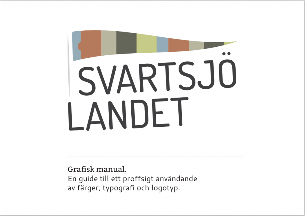 Svartsjölandet grafisk profil